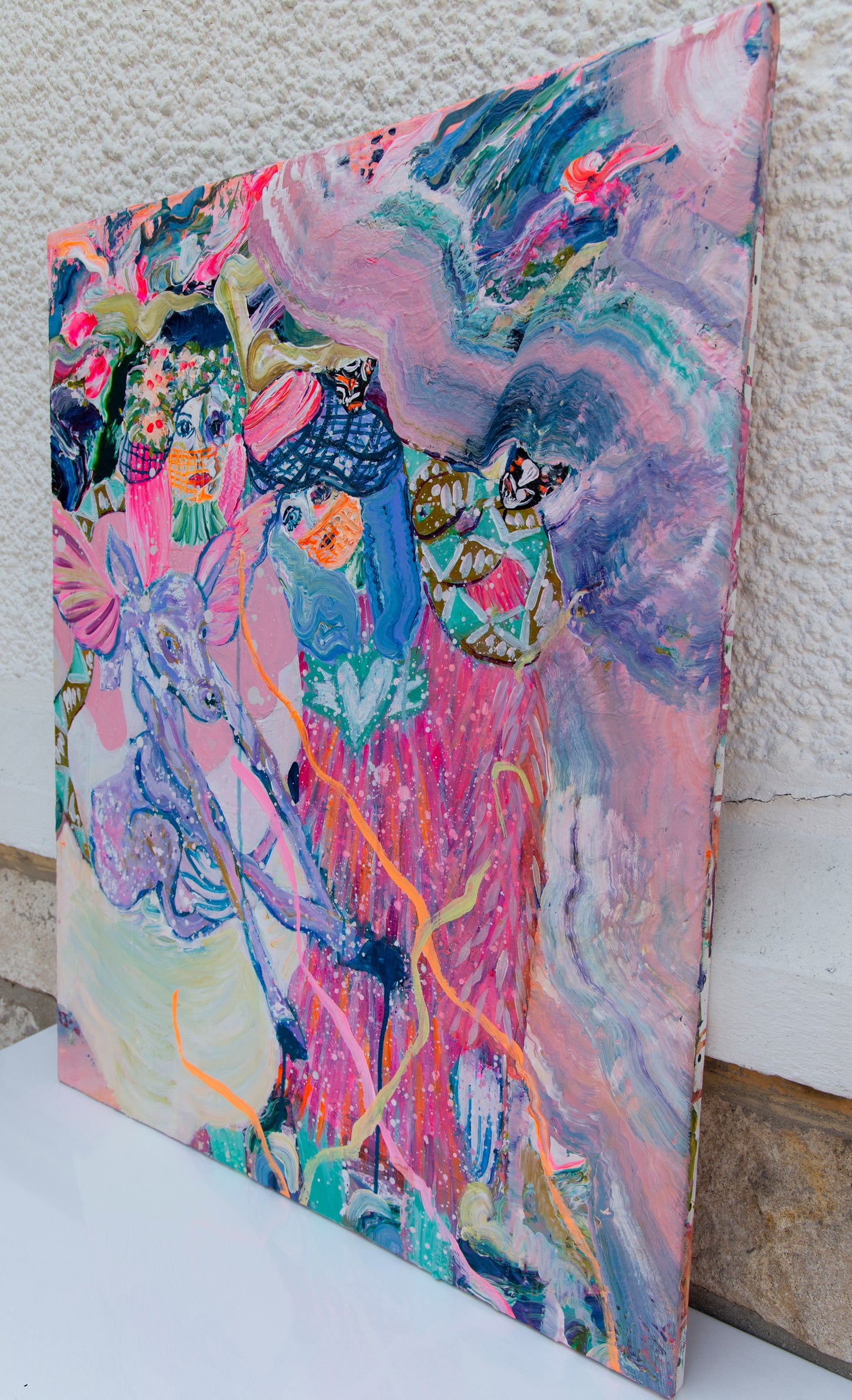 Girls of the Apocalypse Painting
