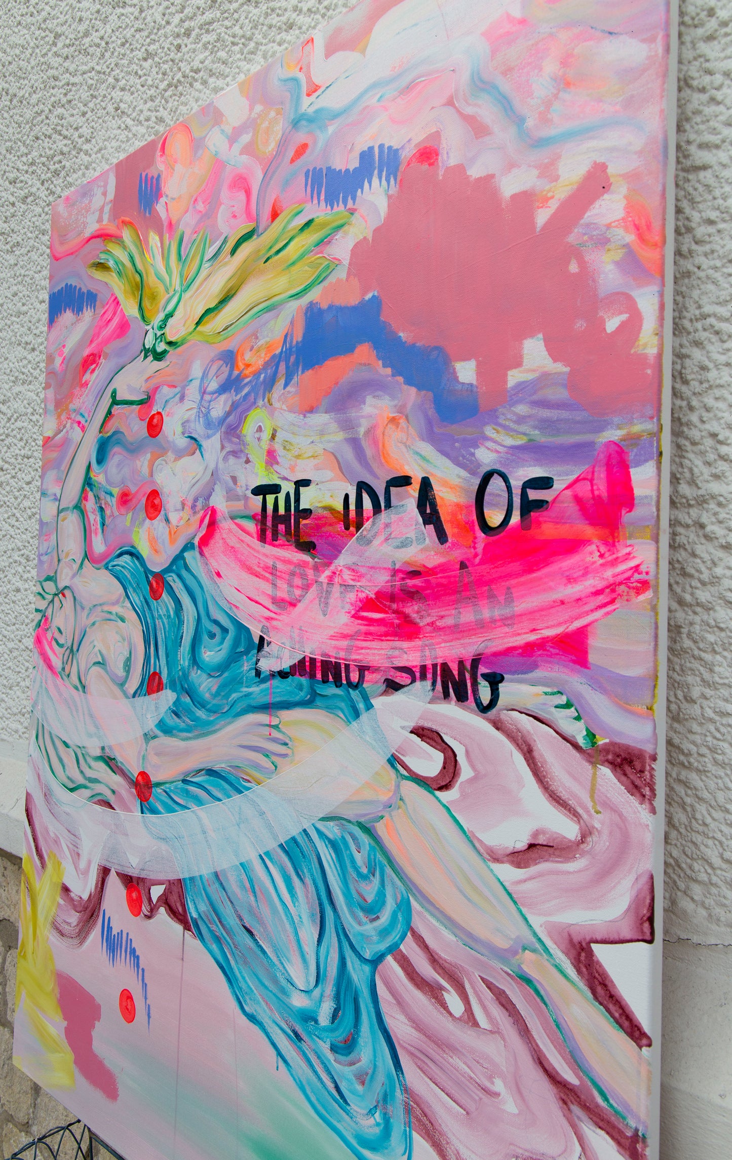 "The Idea Of Love" Painting - Davina Shefet Art Store