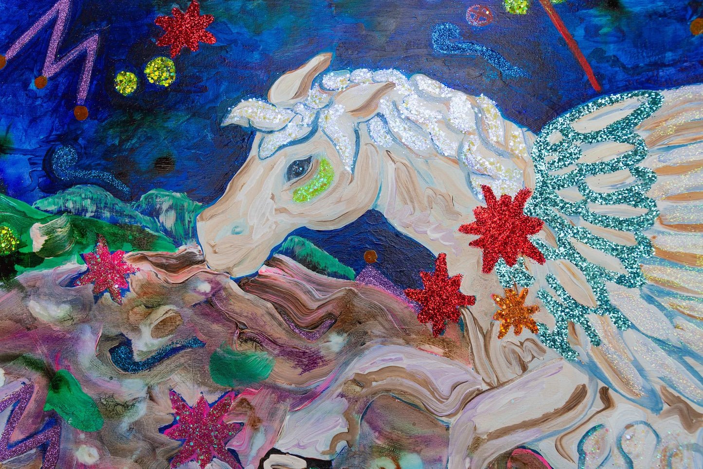 Original Painting Pegasus