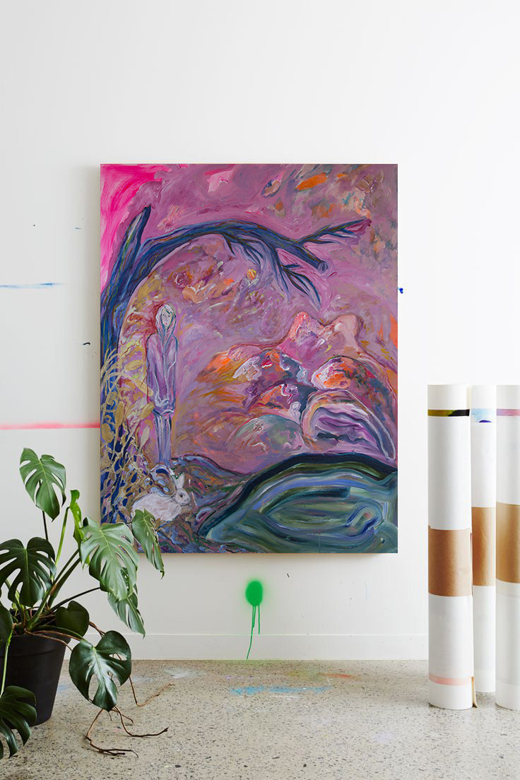 Art Poster of figurative contemporary art - Davina Shefet Art Store