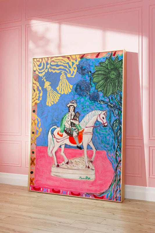 Staffordshire Man on a Horse