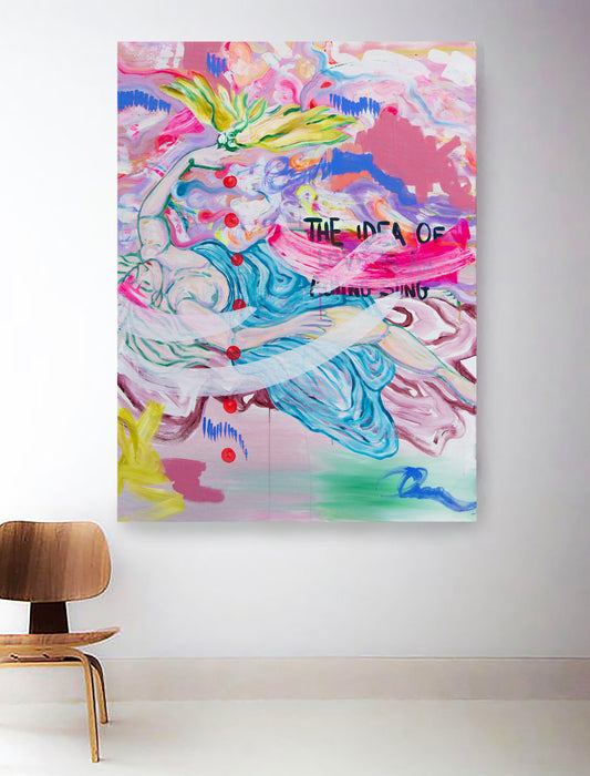"The Idea Of Love" Painting - Davina Shefet Art Store
