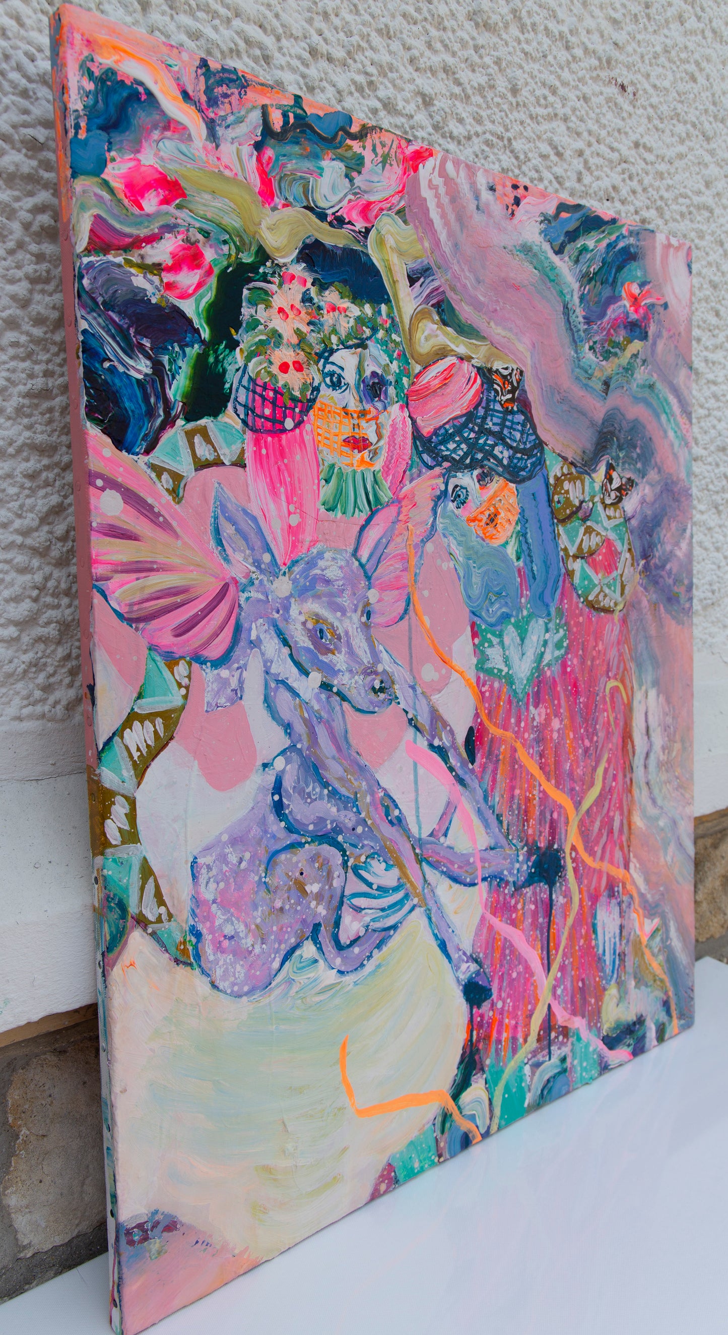 Girls of the Apocalypse Painting