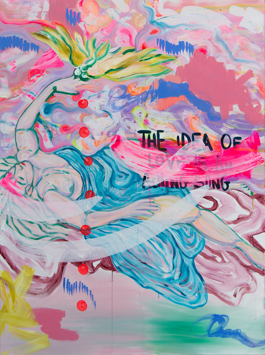 "The Idea Of Love" Painting - Davina Shefet Art Store