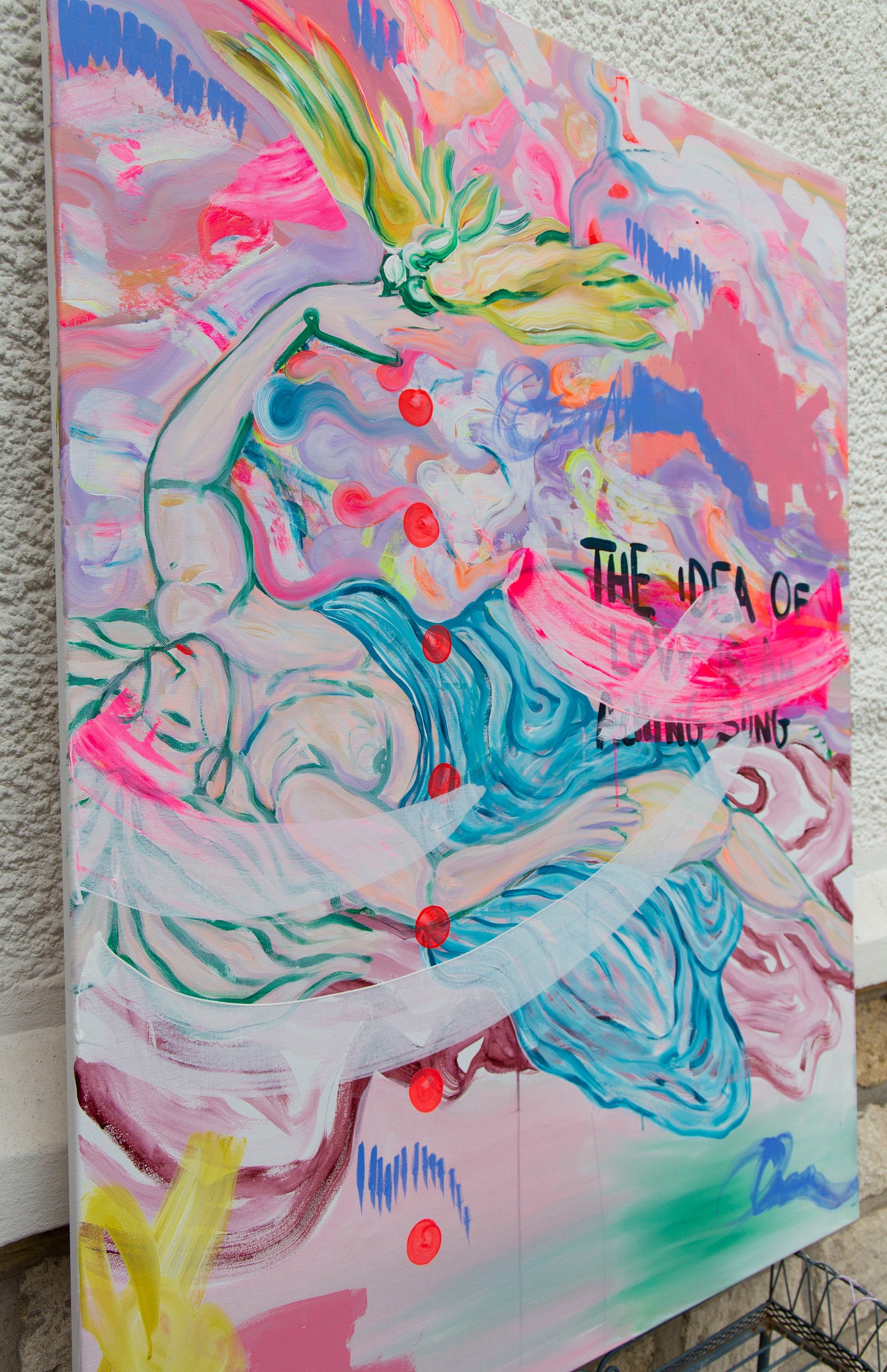 "The Idea Of Love" Painting - Davina Shefet Art Store
