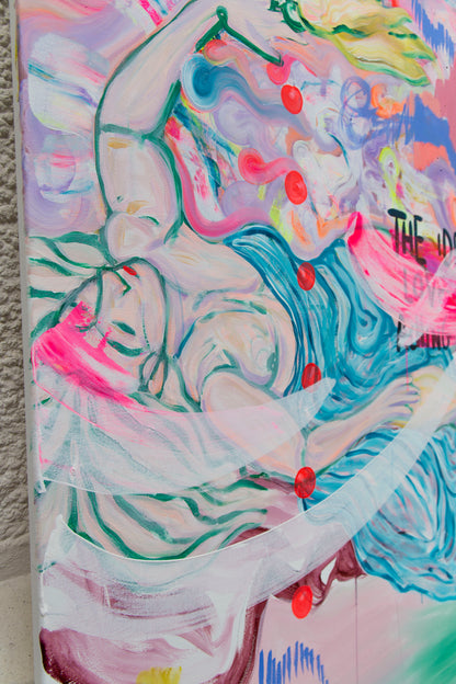 "The Idea Of Love" Painting - Davina Shefet Art Store