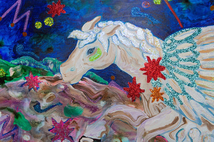 Original Painting Pegasus