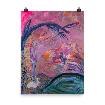 Art Poster of figurative contemporary art - Davina Shefet Art Store