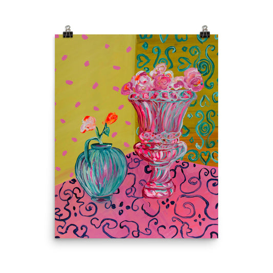 Art Print "Pink Bouquet" - Davina Shefet Art Store