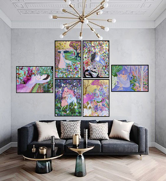 The Opulent Gallery Wall